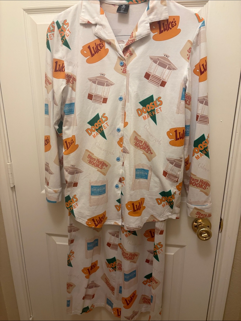 Warner Bros. Gilmore Girls Pajama Set A127